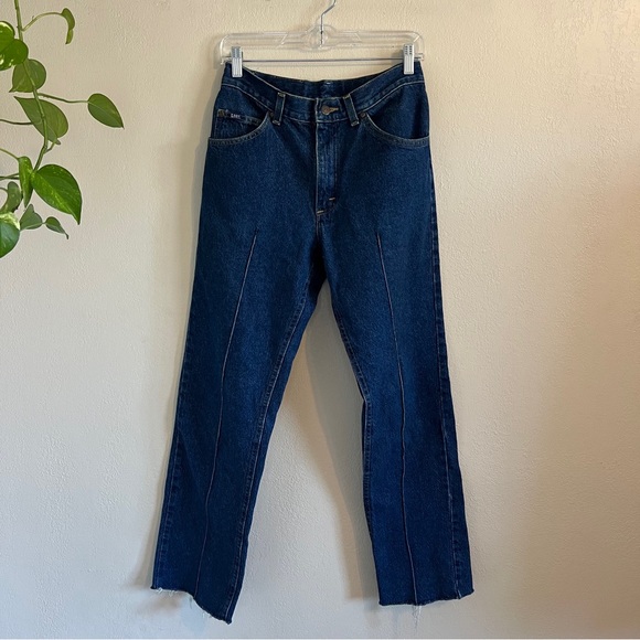 Lee Denim - Vintage Lee Straight Leg Pintuck Jeans